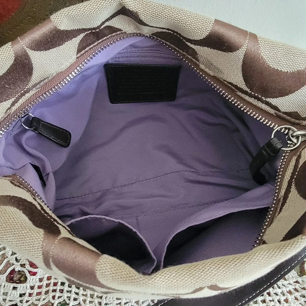 Coach Baguette Signature Shoulder Bag Crossbody Bag - Picture 9 of 9